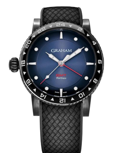 Replica Graham Watch 2FOBV.U03A.BRAL127B Fortress GMT Blue Replica Graham Watch 2FOBV.U03A.BRAL127B Fortress GMT Blue